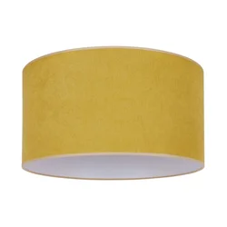Duolla - Plafonska lampa BRISTOL 1xE27/15W/230V, prečnik 45 cm, žuta/bela