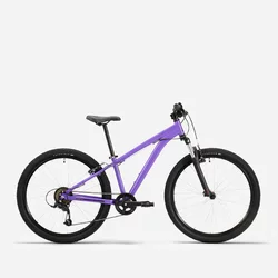 ROCKRIDER Ljubičasti dečji brdski bicikl EXPL 500 (26 inča, od 9 do 12 godina) 26