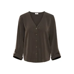 JDY Bluza JDYAYA temno rjava