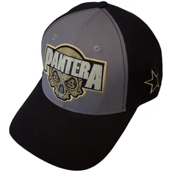 Pantera Skull Kapa Charcoal Grey & Black UNI