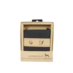 Ridgeback Novčanik muški kožni JBNC62 sa RFID zaštitom i futrolom za kartice 95x120x20 mm crna ( 16NMB62B )