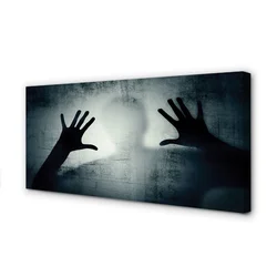 tulup.si Slika na platnu Senca roke in obliko glave 120x60 cm