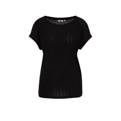 WE Fashion Majica črna