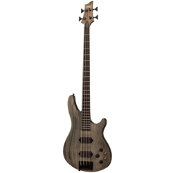Schecter C-4 Apocalypse Rusty gray bas gitara #1317