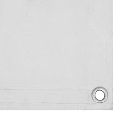 Balkonski zastor bijeli 120 x 500 cm HDPE