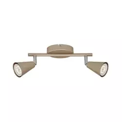 Briloner 2849-027 - LED spot svetiljka GOLD BASIC 2xGU10/5W/230V