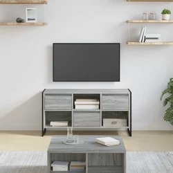 TV ormar Siva Sonoma 100 x 36 x 49,5 cm Konstruirano drvo