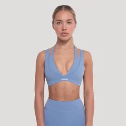 GymBeam Flow Sports Bra Azure