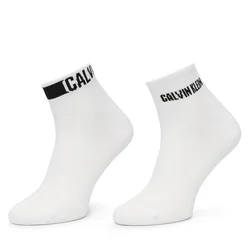 Dolge nogavice Calvin Klein 701241735 Bela