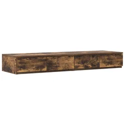 Ladice za krevet s ladicama Dimljeni hrast 120 x 36,5 x 16,5 cm