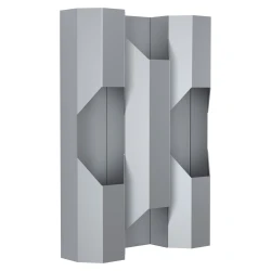 EGLO zidna lampa ZINACUA 4xGU10 31 cm srebrna 1380 lm 98841