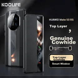 Koolife Maska za mobilni telefonHuawei Mate 50 RS Porsche Design, Crna
