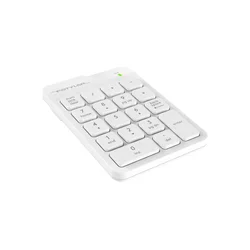 A4 Tech Tastatura FGK21C FSTYLER, 2.4G, Wireless, Numerička, USB, Type-C, Bela
