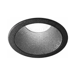 Ideal Lux - LED ugradno svetlo za kupatilo GAME TRIM LED/11W/230V, prečnik 8,5 cm, IP65, crna