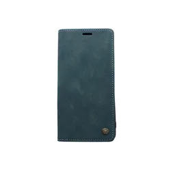Maska za telefon LEATHER RETRO FLIP za Samsung A42/A426F, Plava