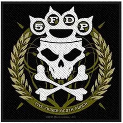 Five Finger Death Punch Knuckles Crown Našitek za šivanje