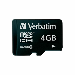 Verbatim MicroSDHC Kartica 4GB Class 4-413516