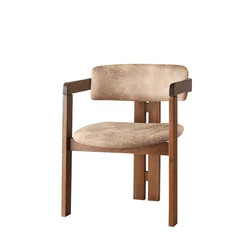 Hanah Home Trpezarijska stolica 58x76x49cm Orah