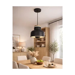 Opviq luster Maas 3444K-1A-19, LED 20 W, crni