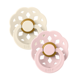 BIBS Boheme Cucle, 0-6m, 2 komada, Ivory & Blossom