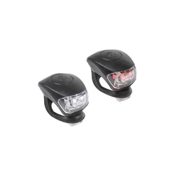 Svjetlo M-Wave Silicone set(P+Z) Boja:Crna Veličina:2 LED