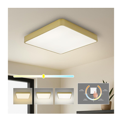 Brilagi - LED plafonsko svetlo POOL LED/36W/230V 3000/4500/6000K 40x40 cm zlatna