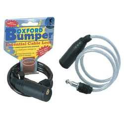 Oxford Bumper Kabel Lock 600x6mm Smoke
