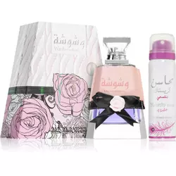 Lattafa Ženski poklon set Washwashah + dezodorans, EDP, 50 ml