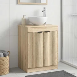 Kupaonski ormar Hrast sonoma 54 x 41 x 70 cm Konstruirano drvo