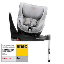 BRITAX RÖMER Dječja autosjedalica DualFix™ M 360° i-Size 1 (9-18 kg) Nordic Grey