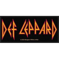 Def Leppard Logo Našitek za šivanje 100 x 50 mm