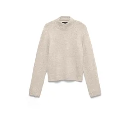 VERO MODA Pulover VMBERRY bež