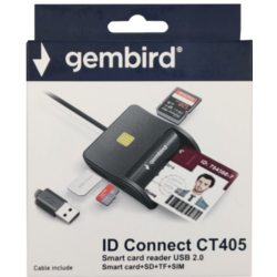 USB Smart Card Reader Gembird CRDR-CT405