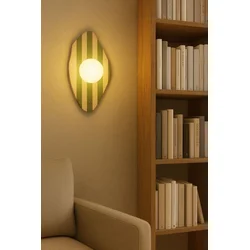Opviq Zidna lampa Espe, Bež-zelena