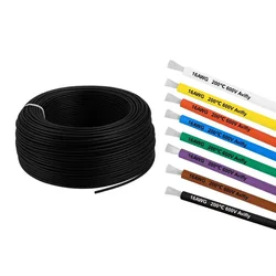 Silikonski kabel 16AWG 1m - fleksibilen kabel za FPV, RC drone in elektroniko (8 barv) bel