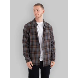 Hurley Axe Flannel Shirt grey