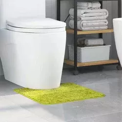 Prostirka protiv klizanja s izrezom za WC Zelena 50 x 50 cm PP