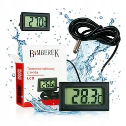 shumee Digitalni elektronski panelni termometer z LCD-sondo, natančen in precizen