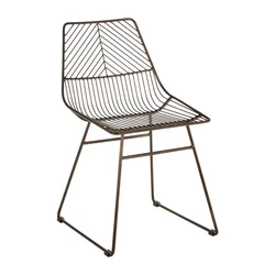 Kovinski jedilni stol v bronasti barvi District – Premier Housewares