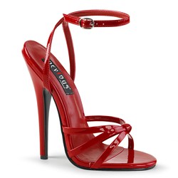 Pleaser Domina-108 Red Pat 40