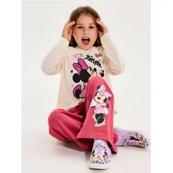 Sinsay - Široke trenerke Minnie Mouse - roze