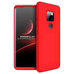 Zaštitna futrola GKK 360 - Prednji i stražnji poklopac cijelog mobitela za Huawei Mate 20 - Crvena KP13194