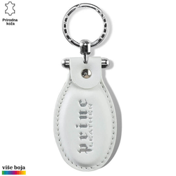 Princ Leather Kožni privezak, Beli
