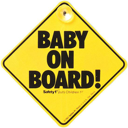 SAFETY 1ST znak Baby on board