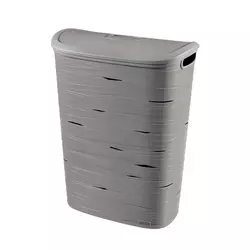 Curver Korpa za veš 49l RIBBON, siva