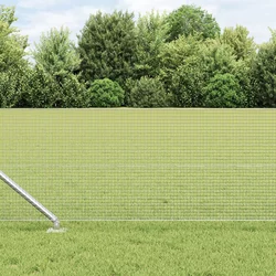 Zavareno žičano ograđivanje s bodljama 100 x 0,6 m Srebrna