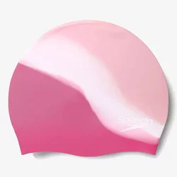Speedo MULTI COLOUR SILC CAP JU PINK/PINK