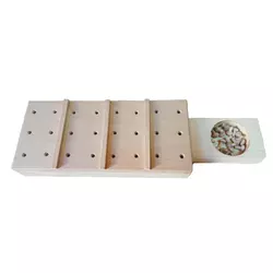 Braille sa Drvenim Ekserima Veliki- 4 slova
