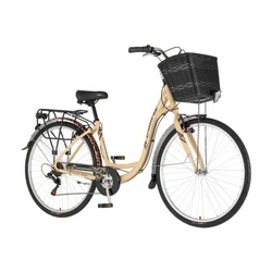 Bicikl Fashion Visitor Savanna 28 Alu 18 V-Brake 6 Brzina 155-178cm (S/M) Bež Leopard