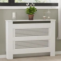Hanah Home Maska za radijator Termora, 112x82x30 cm, Bela